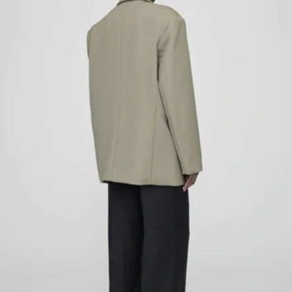 Anine Bing - Quinn Blazer - Khaki Green - XS - Khaki Green - worn only once - Picture 3 of 7